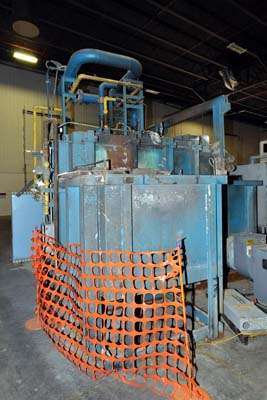Detailed Pictures of FW Schaefer Wet Bath Aluminum Melting Furnace DCMP-3995