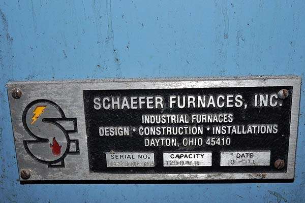 Picture of FW Schaefer Reverberatory Type Wet Bath Stationary Aluminum Melting and Holding Furnace DCMP-3995