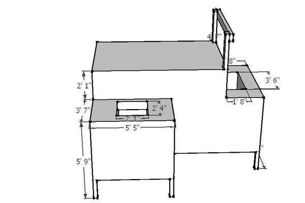 Picture of FW Schaefer Model AL-MH-1200 Wet Bath Aluminum Melting Furnace For_Sale DCM-3995