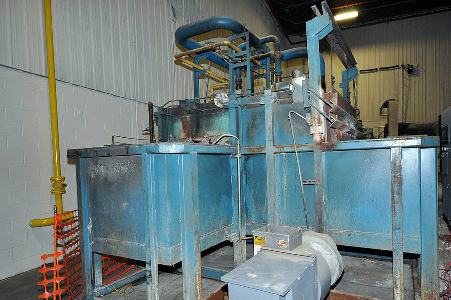 Detailed Pictures of FW Schaefer Wet Bath Aluminum Melting Furnace DCMP-3995