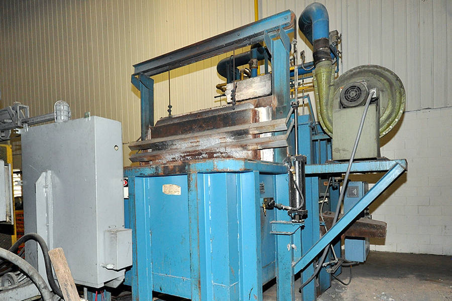 Detailed Pictures of FW Schaefer Wet Bath Aluminum Melting Furnace DCMP-3995