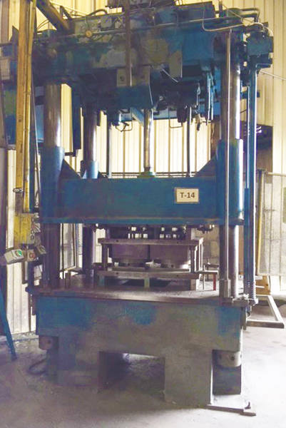 Detailed Pictures of Dake Corporation Vertical Die Cast Trimming Press DCMP-4048
