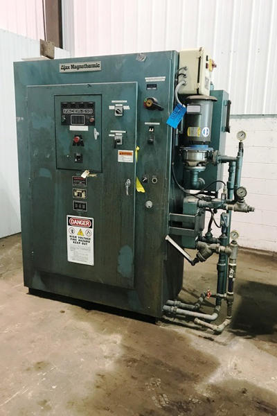 Detailed Pictures of Ajax Tocco Magnathermic Induction Aluminum Melting Furnace DCMP-4192