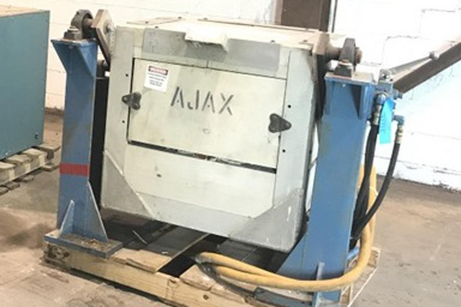 Detailed Pictures of Ajax Tocco Magnathermic Induction Aluminum Melting Furnace DCMP-4192