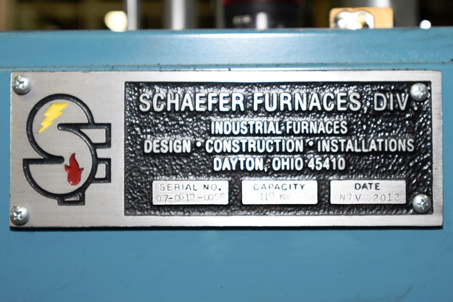 Detailed Pictures of FW Schaefer Electric Glow Bar Reverb Wet Bath Stationary Aluminum Melting Furnace DCMP-4228