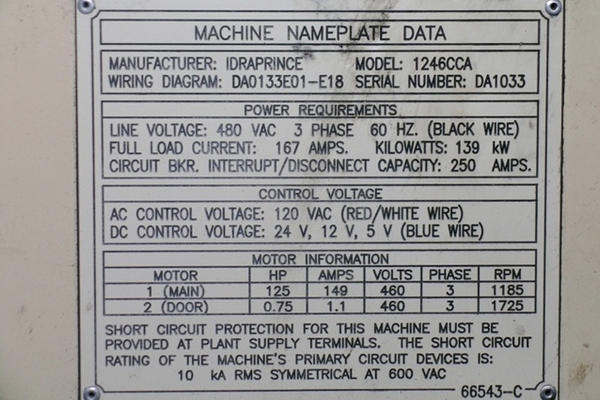 Detailed Pictures of Prince Cold Chamber Die Casting Machine DCMP-4239