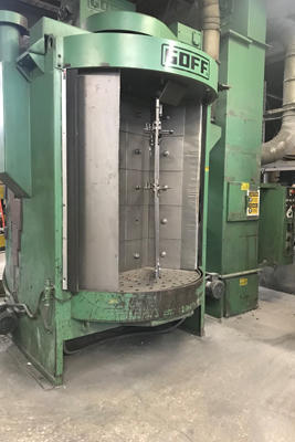 Picture of Goff Model 2460 D Spinner Hanger Shot Blast Machine For_Sale DCM-4377