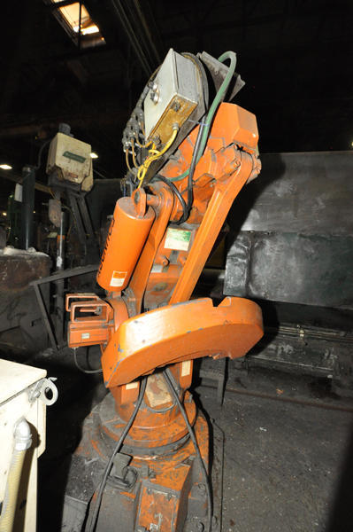 Picture of ABB Model IRB 6400 Six Axis Robot with Extractor Package For_Sale DCM-4486