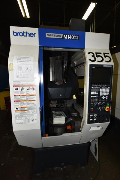 Detailed Pictures of Brother 5 Axis CNC High Speed Trunnion Type Machining Centers DCMP-4559