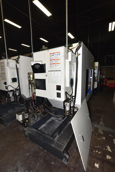 Detailed Pictures of Brother 5 Axis CNC High Speed Trunnion Type Machining Centers DCMP-4559