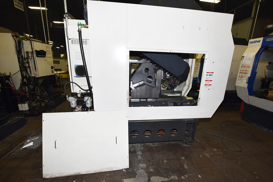 Detailed Pictures of Brother 5 Axis CNC High Speed Trunnion Type Machining Centers DCMP-4559