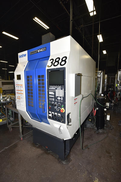 Detailed Pictures of Brother 5 Axis CNC High Speed Trunnion Type Machining Centers DCMP-4560