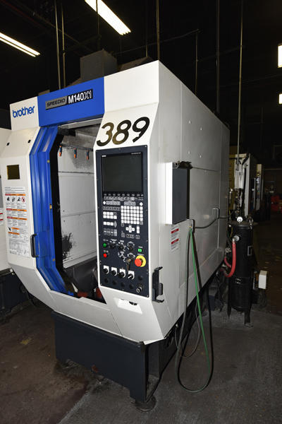 Detailed Pictures of Brother 5 Axis CNC High Speed Trunnion Type Machining Centers DCMP-4561