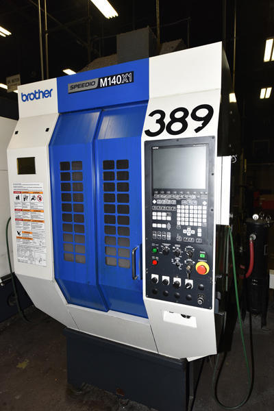 Detailed Pictures of Brother 5 Axis CNC High Speed Trunnion Type Machining Centers DCMP-4561
