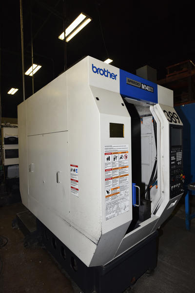 Detailed Pictures of Brother 5 Axis CNC High Speed Trunnion Type Machining Centers DCMP-4561
