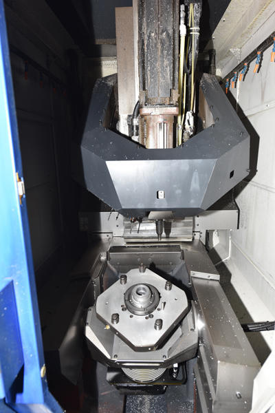 Detailed Pictures of Brother 5 Axis CNC High Speed Trunnion Type Machining Centers DCMP-4561