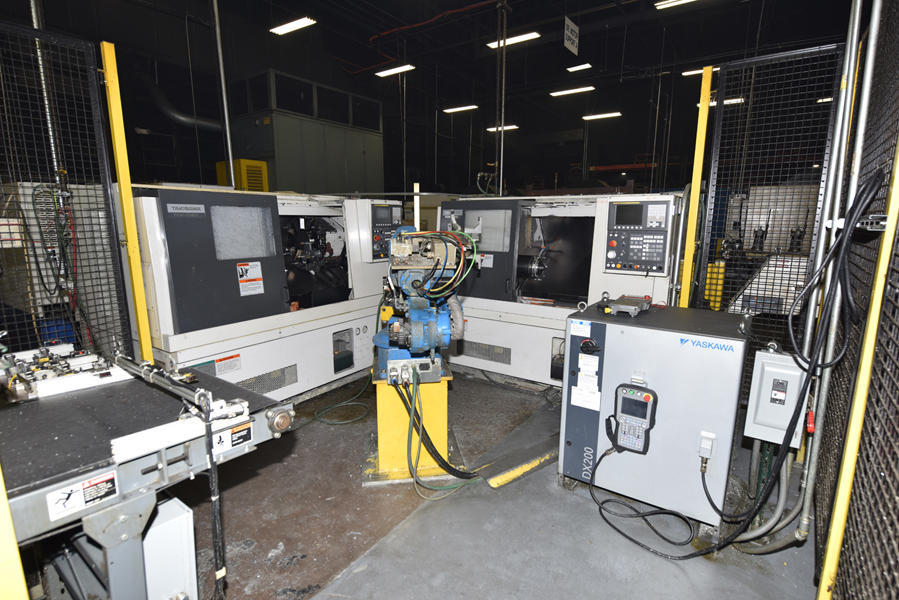 Detailed Pictures of ABB Six Axis Robot with Extractor Package DCMP-4610