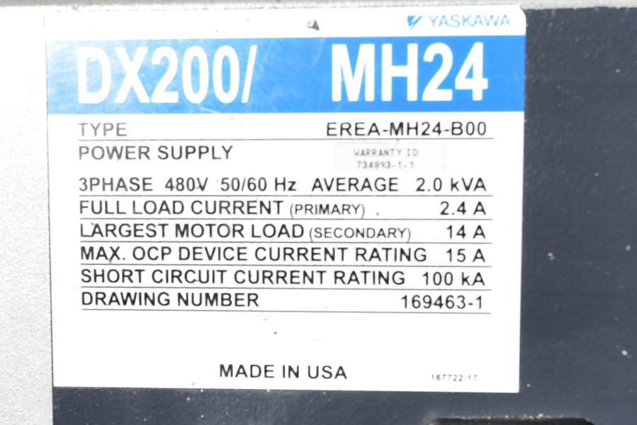 Detailed Pictures of ABB Six Axis Robot with Extractor Package DCMP-4610