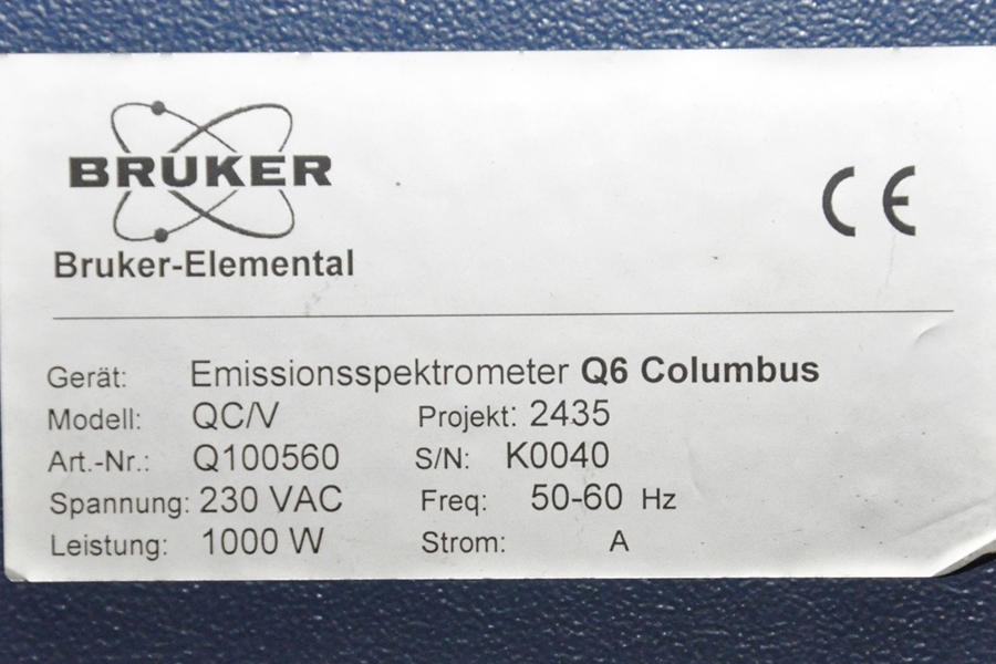 Detailed Pictures of Bruker Metal Analytic Mass Spectrometer DCMP-4638