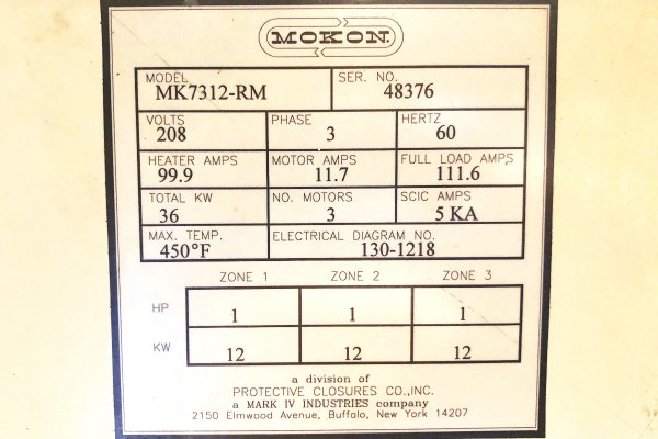 Detailed Pictures of Mokon Hot Oil Heater unit with Cooling Circuit DCMP-4699