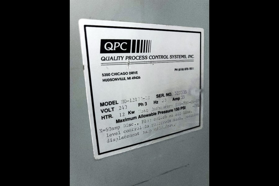 Detailed Pictures of QPC Hot Oil Heater unit with Cooling Circuit DCMP-4700