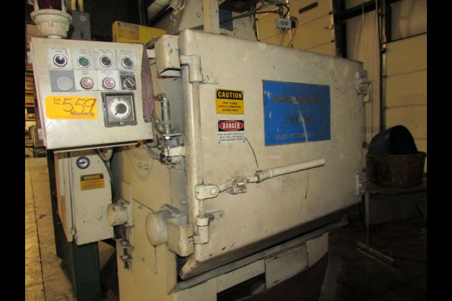 Detailed Pictures of Pangborn Steel Belt Tumble Shot Blast Machine DCMP-4705