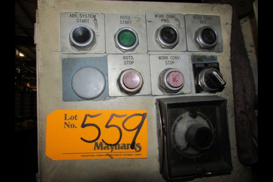 Detailed Pictures of Pangborn Steel Belt Tumble Shot Blast Machine DCMP-4705