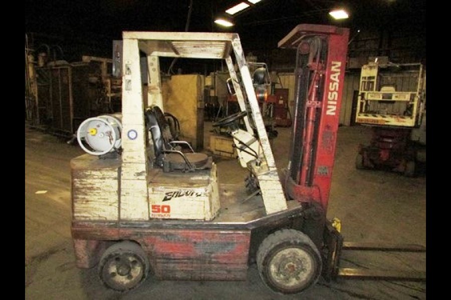Detailed Pictures of Nissan Forklift DCMP-4732