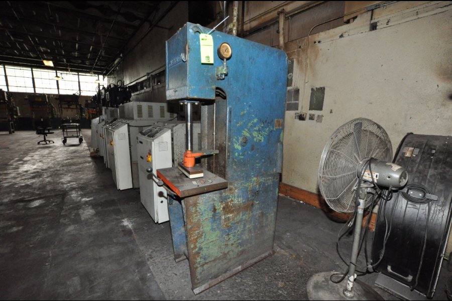 Picture of Hannifin Press Model C-Frame Gap Frame Hydraulic Trim Press For_Sale DCM-4859