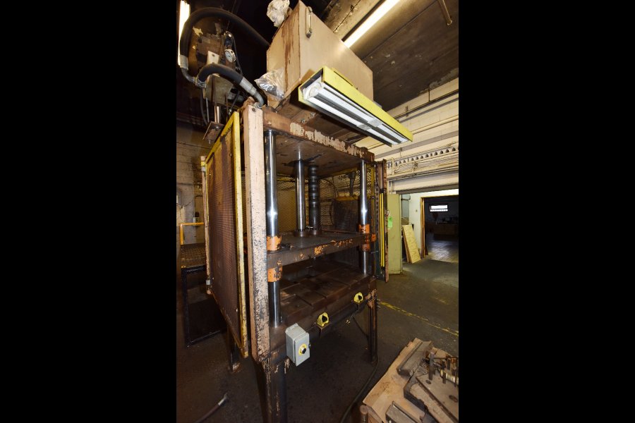 Image of Four Column (Post) Vertical Hydraulic Die Casting Trim Press For_Sale DCM-4929