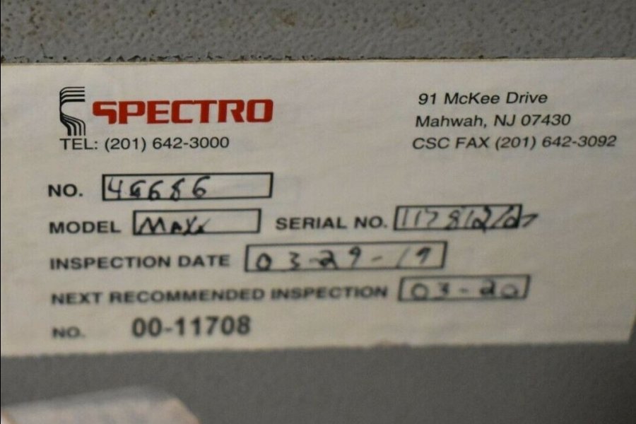 Detailed Pictures of Spectro Analytical Metal Analytic Mass Spectrometer DCMP-4966
