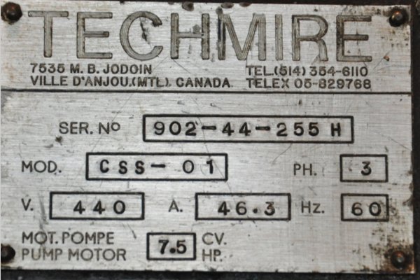 Detailed Pictures of Techmire Multi-slide Hot Chamber Miniature Die Cast Machine DCMP-4972