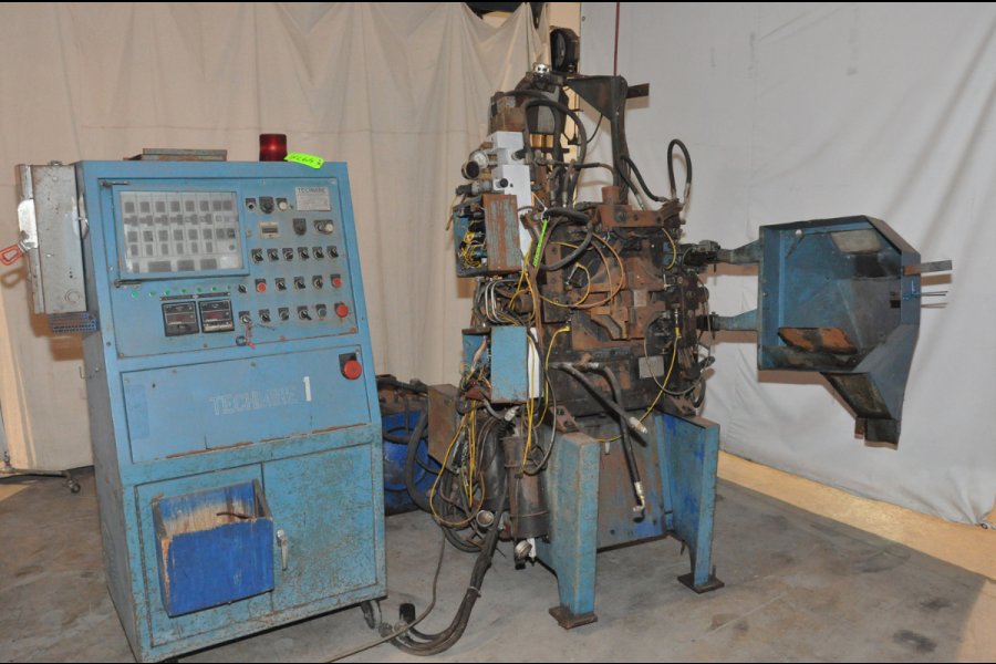 Detailed Pictures of Techmire Multi-slide Hot Chamber Miniature Die Cast Machine DCMP-4975
