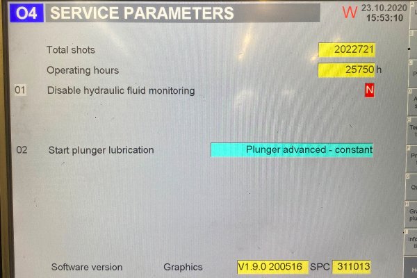 Detailed Pictures of Frech Cold Chamber Die Casting Machine DCMP-4985