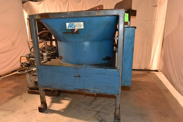 Picture of ARS Applied Recovery Systems Chip Briquetting and Coolant Recovery Systems for Aluminum Chips, Steel Chips, Copper & Bronze Chips Chip Pucking Machine used to Recycle Chips and Coolant DCMP-5005