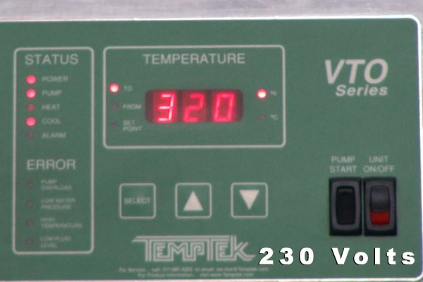 Detailed Pictures of Temptek Single Zone Hot Oil Heater Unit DCMP-5041