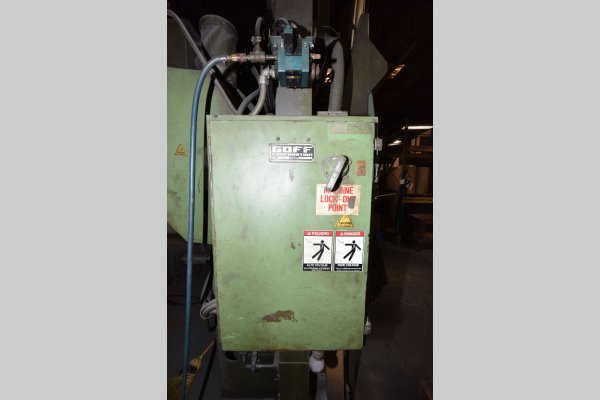 Detailed Pictures of Goff Steel Belt Tumble Shot Blast Machine DCMP-5153