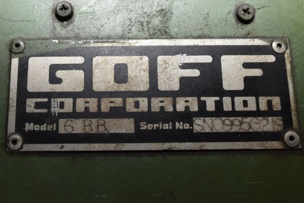 Detailed Pictures of Goff Steel Belt Tumble Shot Blast Machine DCMP-5153