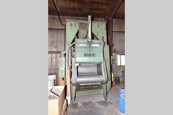 Picture of Goff Batch Type Rubber Belt Tumble Blast Abrasive Shot Blast & Peening Machine DCMP-5153