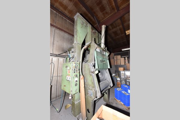 Image of Goff Model 6 BB Steel Belt Tumble Shot Blast Machine For_Sale DCM-5153