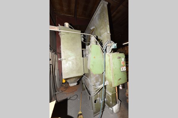 Picture of Goff Model 6 BB Steel Belt Tumble Shot Blast Machine For_Sale DCM-5153