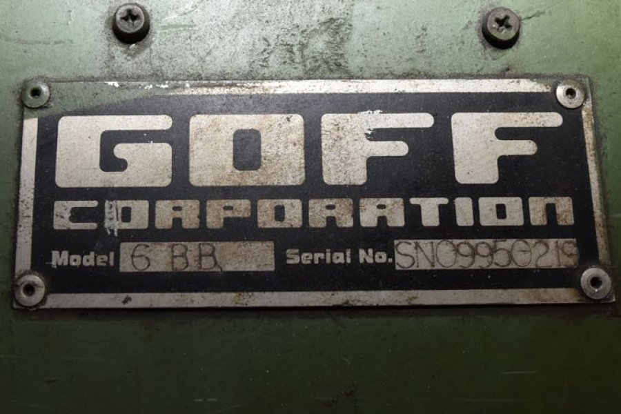 Detailed Pictures of Goff Steel Belt Tumble Shot Blast Machine DCMP-5153