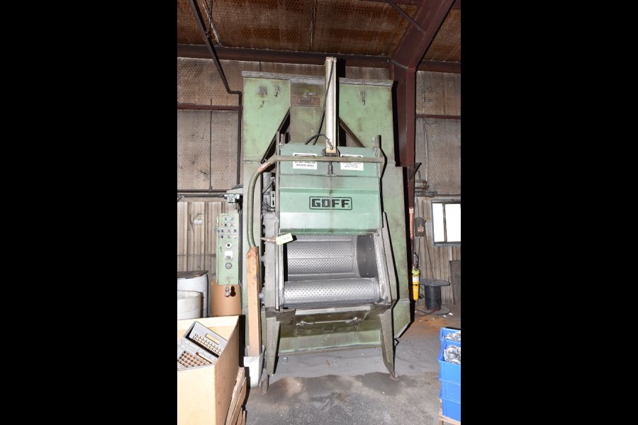 Detailed Pictures of Goff Steel Belt Tumble Shot Blast Machine DCMP-5153