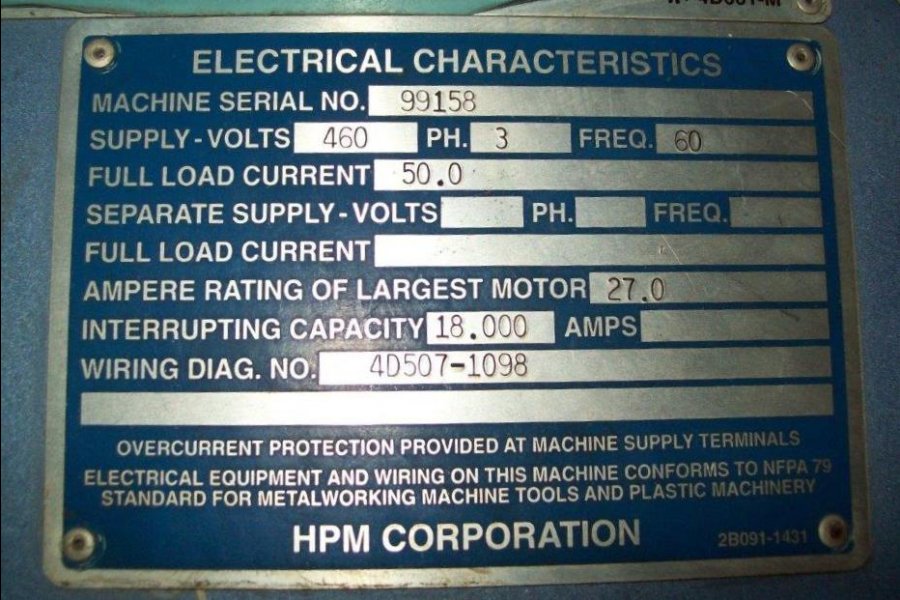 Detailed Pictures of HPM Cold Chamber Die Casting Machine DCMP-5255