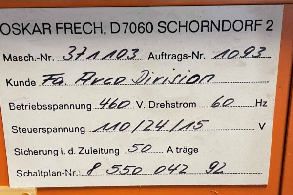 Detailed Pictures of Frech Cold Chamber Die Casting Machine DCMP-5264