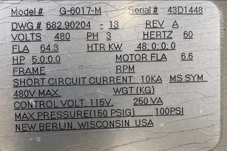Detailed Pictures of Sterlco Hot Oil Heater unit with Cooling Circuit DCMP-5269