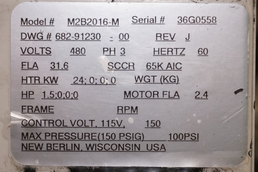 Detailed Pictures of Sterlco Single Zone Hot Oil Heater Unit DCMP-5277