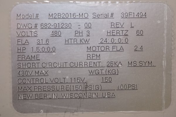 Detailed Pictures of Sterlco Single Zone Hot Oil Heater Unit DCMP-5279