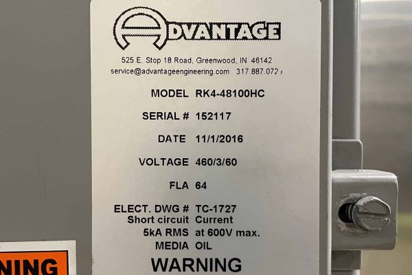Detailed Pictures of Advantage Hot Oil Heater unit with Cooling Circuit DCMP-5290