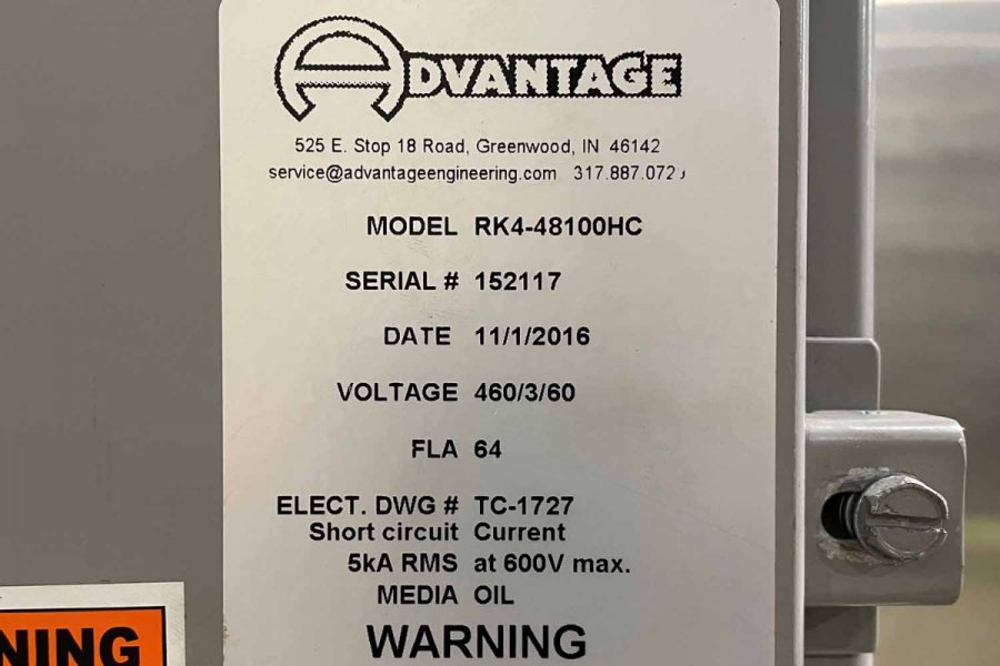 Detailed Pictures of Advantage Hot Oil Heater unit with Cooling Circuit DCMP-5290